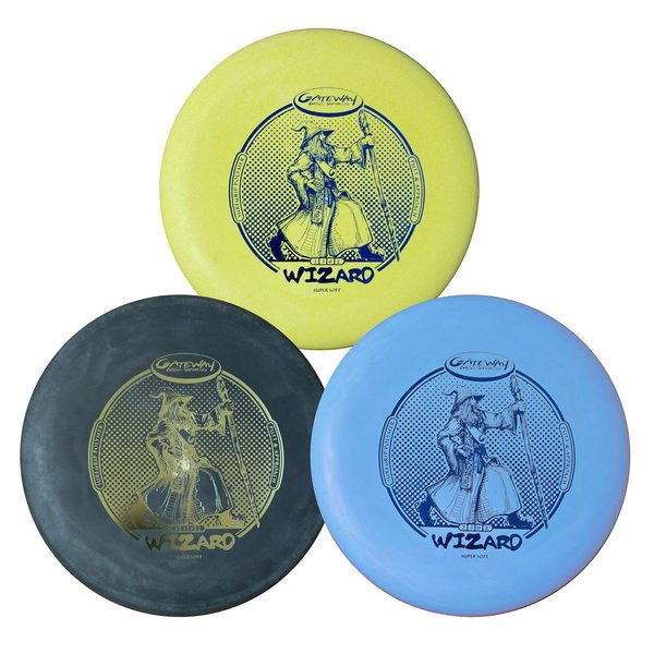 Gateway Super Soft Wizard - Set of 3 Disc Golf Putters