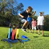 TOY Life Toy Rocket Launcher for KidsToy Rocket with 6 Foam Rockets and Refills Rocket Launcher for Kids 5-8-12 Shoot Up to 100 Ft Outdoor Toys Rocket Launcher Toy for Kid