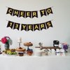 CHEERS TO 13 YEARS Banner, Pre-Strung, Black Gold 13th Birthday and Anniversary Party Decorations, Happy 13th Birthday Banner, Thirteen Anniversary Party Banner, 13 Year Old Blessed & Loved Banner