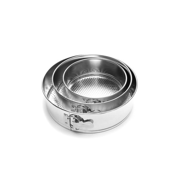 Fox Run Springform Pan Set, Tin-Plated Steel, 3-Piece