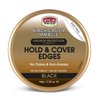 African Pride Black Castor Miracle Hold & Cover Edges - Slicks and Controls, Fills Thinning Areas, With Black Castor Oil & Coconut Oil, 2.25 oz
