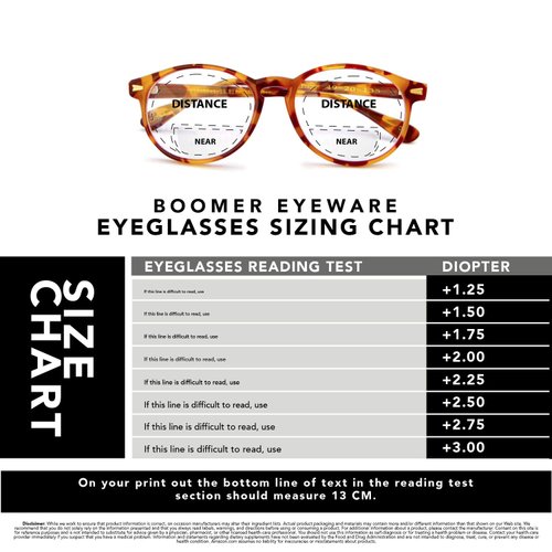 Boomer Eyeware Classic Stylish Bifocal Rounders, Reading Glasses for Men & Women, 1.50, Tortoise