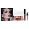 Natural Complete Eye and Lip Set - Includes Eyeshadow Palette, Eye Liner, Mascara, Lip Oil - 4 pcs