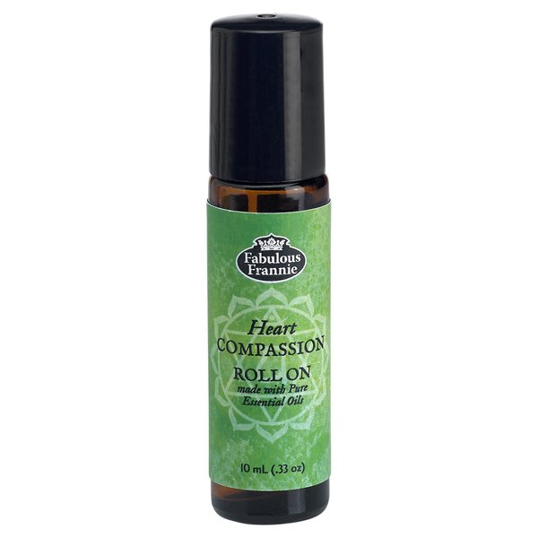 Fabulous Frannie 4th Chakra Heart Compassion Pre-diluted ROLL ON made with Pure Essential Oils .33oz (10ml)