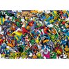 Clementoni - Impossible Puzzle - DC Comics Justice League - 1000 Pieces - Difficult Puzzle for Adults with Superheroes, Made in Italy, 39863