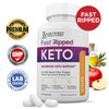 (3 Pack) Fast Ripped Keto ACV Pills 1275MG Keto Support Blend Capsule Alternative to Keto ACV Gummies Formulated with Apple Cider Vinegar Extra Virgin Olive Oil Powder Green Tea Leaf 180 Capsules