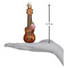 Old World Christmas Ornaments: Ukulele Glass Blown Ornaments for Christmas Tree (38040)