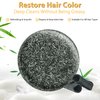 TPTAL Gray Reverse Bar,Cover Gray Hair Bar Soap,Natural Hair Darkening Shampoo Bar for Coverage Gray Hair Soap,Gray White Hair Reverse Bar,Fast Natural Black Hair Shampoo Bar Soap (2PCS)