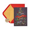 Papyrus Christmas Cards Boxed with Envelopes, To You and Yours, Holiday Tree (14-Count)