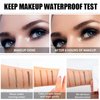 4-Tipped Microblading Eyebrow Pen, 2024 Upgraded 3D Waterproof Magic Eyebrow Pencil Contouring Pen, Long-Lasting Natural Fine Stroke Magic Eyebrow Pen (519C01#Light Brown)