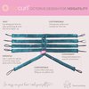 Octocurl Octopus Heatless Hair Curler - Hair Curlers to Sleep In, Overnight Curls, Heatless Curls Headband, Hair Curlers No Heat, Heatless Curlers Hair Rollers, Curlers for Short Hair (Satin - Jade)