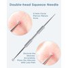 TAYTHI Blackhead Remover Tool, Pimple Popper Tool Kit, Blackhead Extractor Tool for Face, Extractor Tool for Comedone Zit Acne Whitehead Blemish, Stainless Steel Extraction Tools