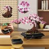 Taojiyuan Bonsai Tree Building Blocks, 4 in 1 Four Seasons Bonsai Tree Building Toy, Plant Collection Home Decoration Building Set DIY Adult Creative Gifts for Girls and Boys（529pcs