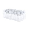 20pcs 10ml Small Travel Plastic Bottle Portable Fluid Transparent Refillable Bottles Storage Jar Eco-Friendly