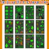Partywind Glow Halloween Party Decorations, Luminous Halloween Kids Temporary Tattoos Stickers for Party Supplies, Halloween Treats Goodie Bags Stuffers, Games for Children (12 Sheets)