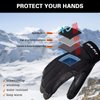 Intra-FIT Climbing Gloves Rope Gloves, Fleece Liner Rappelling Gloves,Rescue, Rock/Tree/Wall/Mountain Climbing, Adventure, Outdoor Sports