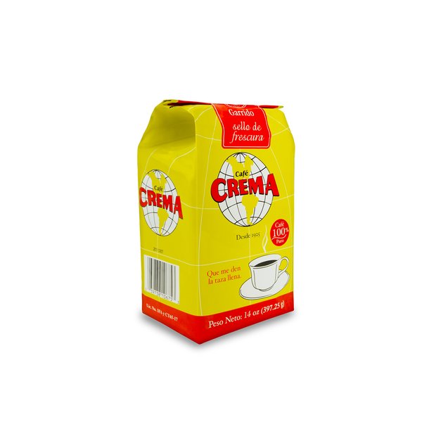 Café Crema Ground Coffee From Puerto Rico 14 Ounce