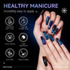 SUPWEE 9D Cat Eye Gel Nail Polish with Magnet, 10ML Cateye Nail Polish Gel Holographic Chameleon Effects Magnetic Nail Polish Soak Off UV Gel Manicure DIY at Home 003