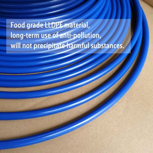 Malida Size 1/4 Inch, 30 Meters 100 feet Length Tubing Hose Pipe for RO Water Filter System (blue)