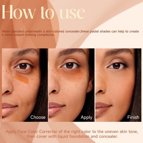Face Concealer Foundation Color Corrector(green)