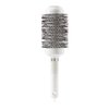 Cricket Technique Silk 2” Thermal Seamless Barrel Hair Brush Ceramic Tourmaline Ionic Bristle Anti-Static Hairbrush for Blow Drying, Curling and Styling for All Hair Types white