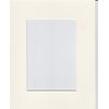 Pack of 10 18x24 Cream Picture Mats Mattes Matting with White Core Bevel Cut for 12x18 Pictures