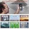Holdpeak 866A Anemometer HVAC, Pro CFM Air Flow Meter for Wind Speed Temp Humidity Dew Point Airflow Measuring Device, Handheld Wind Gauge Meter with USB