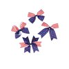 Baby Flag Hairclips Ribbon Hairgrip Kids Hairpin Hair Clips Alligator Pins JHN06 (Set P)