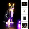 LIGHTAILING Light for Lego-21349 Tuxedo Cat - Led Lighting Kit Compatible with Lego Building Blocks Model - NOT Included The Model Set