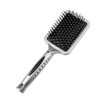 Fashion Pink Crystal Paddle Brush,Exclusive Blingbling Hair Brush,Massage Air Cushion Rhinestone Hair Comb For Women