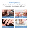 GazePlus 100 Pcs Sanding Bands for Nail Drill with 3/32” Zebra Disposable Sanding Band 120 Medium Grit Nail Sanding Bands for Nail Drill Set Acrylic Nails Gel Manicure & Pedicure