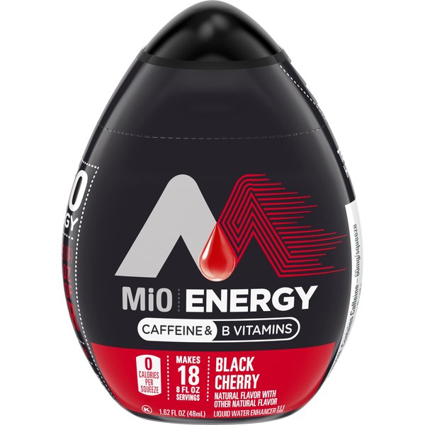 Mio Energy Liquid Water Enhancer, Black Cherry, 1.62 FL OZ (PACK - 6)