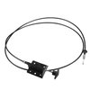uxcell Hood Release Cable for Dodge D150 D250 W150 W250 Ramcharger 1981-1993 for Dodge W100 1984-1989 No.55024942 Front Hood Latch Lock Control Cable