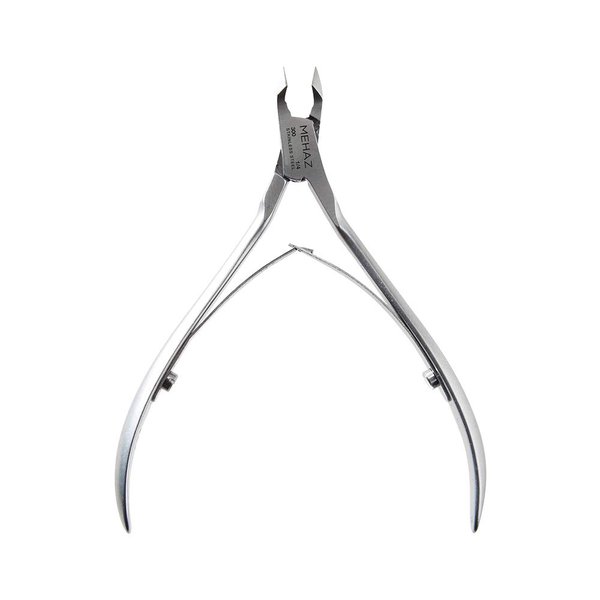Mehaz Quick Trim Cuticle Nipper, 1/4" Jaw, Stainless Steel with Double Spring Lap Joint