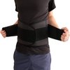 RiptGear Back Brace for Lower Back Pain Relief - Breathable Back Brace for Men and Women - Ideal for Lifting, Work, Sciatica, Herniated Disc, and Lumbar Support - Black, XXL (Waist: 40"-43")