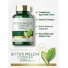 Carlyle Bitter Melon Capsules 2500 mg | 200 Count | Non-GMO & Gluten Free Extract | Complex Supplement