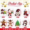 Funrous 48 Pcs Christmas Crafts Kits for Kids, Christmas Arts and Crafts DIY Christmas Ornaments Kit Make Your Own Christmas Craft Projects for Kids Ages 3 4 5 6 8 12