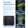 Uniclife 64 GPH Aquarium Air Pump with Dual Outlets Adjustable Quiet Fish Tank Air Pump with Air Stone Airline Tubing Check Valve and Connector Accessories for 10-100 Gallon Fish Tank