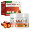 Batana Oil for Hair Growth, 100% Natural, Pure, Unrefined and Organic Raw Batana Oil Prevent Hair Loss, Hair Oil Repair Splitting, Drying and Injuring Hair, for Thicker Fuller Healthier Hair