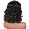 Loose Body Wave Bob Wig Human Hair 13x4 HD Body Wave Lace Front Wigs Human Hair Pre Plucked 210% Density Glueless Lace Frontal Wigs Human Hair for Black Women 14 Inch(Natural Black Full and Thick)