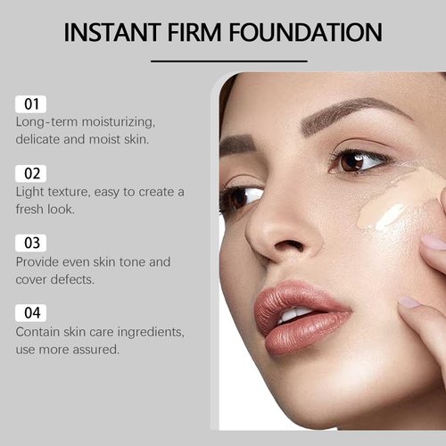 Face Tightener No-Filter Primer, Skin Tightener Primer Face Makeup, Blurring Face Primer, Face Blurring Primer for Face Before Makeup, Shine Control, Evens Out Skin Tone for All Skin Types