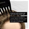 Jon Renau Wide Tooth Comb - Detangling Comb For Synthetic, HD Fiber & Human Hair (3-Pack)