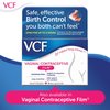 VCF Vaginal Contraceptive Gel Prefilled Applicators with Spermicide, 1 Box of 10 Prevents Pregnancy, Nonoxynol-9 Kills Sperm on Contact, Hormone-Free, Easy to Use, VCF Works Instantly. 10 Total