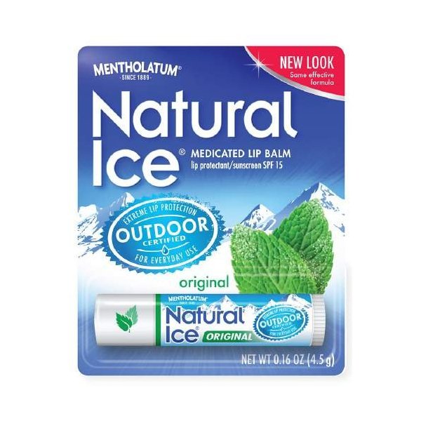 Natural Ice Medicated Lip Protectant/Sunscreen SPF 15, Original 0.16 oz