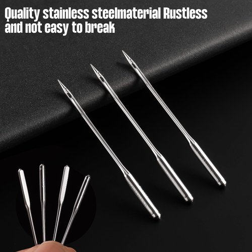 100 Pcs Size 80/12 Embroidery Sewing Machine Needles, Universal Needles fo Household Sewing Machine, Compatible with Singer, Brother, Janome, Varmax