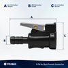 Five Oceans 5/16-Inch Barb Female Fuel Line Quick Connector for OMC - Johnson - Evinrude Outboard Connections and Fuel Tank Side - Outboard Fuel Connector - FO2885