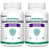 Orgabay Liposomal Quercetin Phytosome 1600 mg,Bromelain 200mg,Zinc 30mg,Vitamin C Turmeric 40 mg,Highest Absorption,Quercetin Complex, 60 Softgels