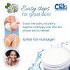 Chiki Buttah Whipped Body Butter – Organic All Natural Moisturizing and Nourishing Cream – Lavender Geranium Scent, 4 Ounce Jar