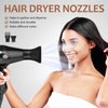 Ipetboom Hair Dryer Nozzle Blow - 2PCS Dryer Comb Attachment Hair Styling Tool Hair Dryer Parts - Hairdryer Detangle Brush Hairdressing Salon Styling Tool