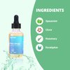 Puur Smile Concentrated Floss Drop Serum – 2oz Concentrated Mouth Wash to Use in Water Flosser | Natural Essentials Promotes Good Breath | Organic Spearmint Drop Supports Good Oral Health